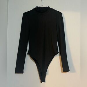 Black Turtleneck Bodysuit (S)